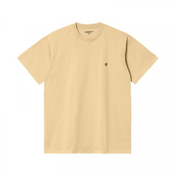 T-Shirts Carhartt Wip Carhartt Wip S/S Chase T-Shirt Citron Gold I026391_1NS - Carhartt WIP à 39,00 € chez Hype