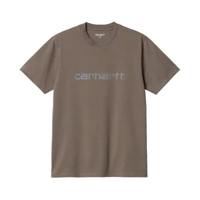 T-Shirts Carhartt Wip  Carhartt Wip S/S Script T-Shirt Barista Mirror I031047_1R8 - Carhartt WIP  à  35,00 € chez Hype