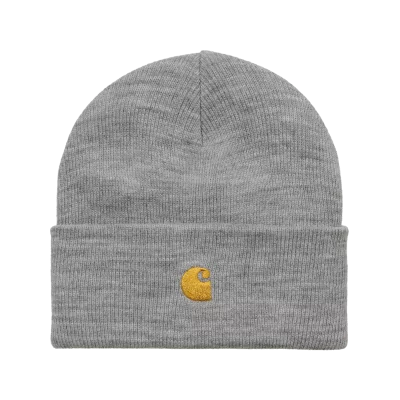 Accessoires Carhartt Wip Chase beanie Grey Heather / Gold I026222.00M - Carhartt WIP à 25,00 € chez Hype