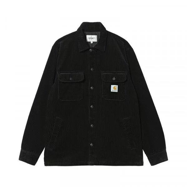 Sweats Carhartt WIP Chemise velours Carhartt WIP Whitsome Shirt Jac Black I028827_89 - Carhartt WIP à 149,00 € chez Hype