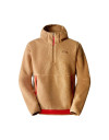 Blousons The North Face The North Face Campshire Fleece Hoodie marron clair rouge NF0A84HXOR7 - The North Face à 170,00 € ...