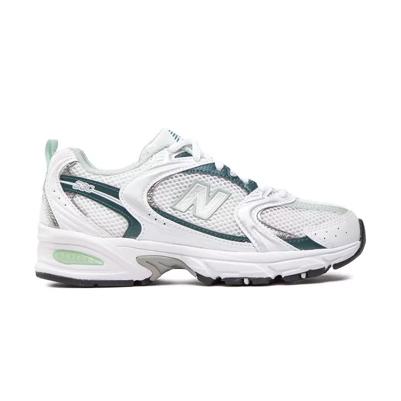 Acheter Chaussures femme New Balance 530 White Light Chrome Green MR530RB - Hype Shop en ligne Sneakers & Streetwear