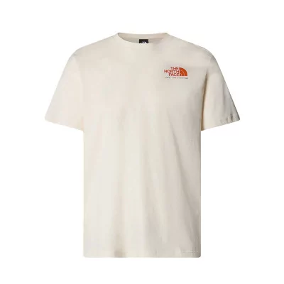 T-Shirts T-shirt The North Face Graphic Ecru - NF0A87EWQLI - The North Face à 40,00 € chez Hype