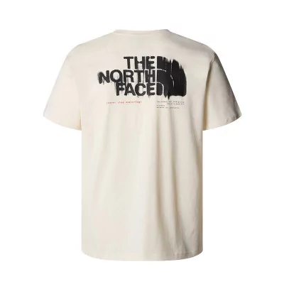 T-Shirts T-shirt The North Face Graphic Ecru - NF0A87EWQLI - The North Face à 40,00 € chez Hype