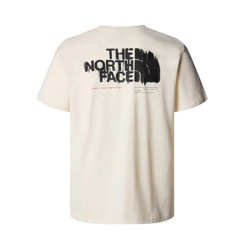 Acheter T-shirt The North Face Graphic Ecru - NF0A87EWQLI - Hype Shop en ligne Sneakers & Streetwear