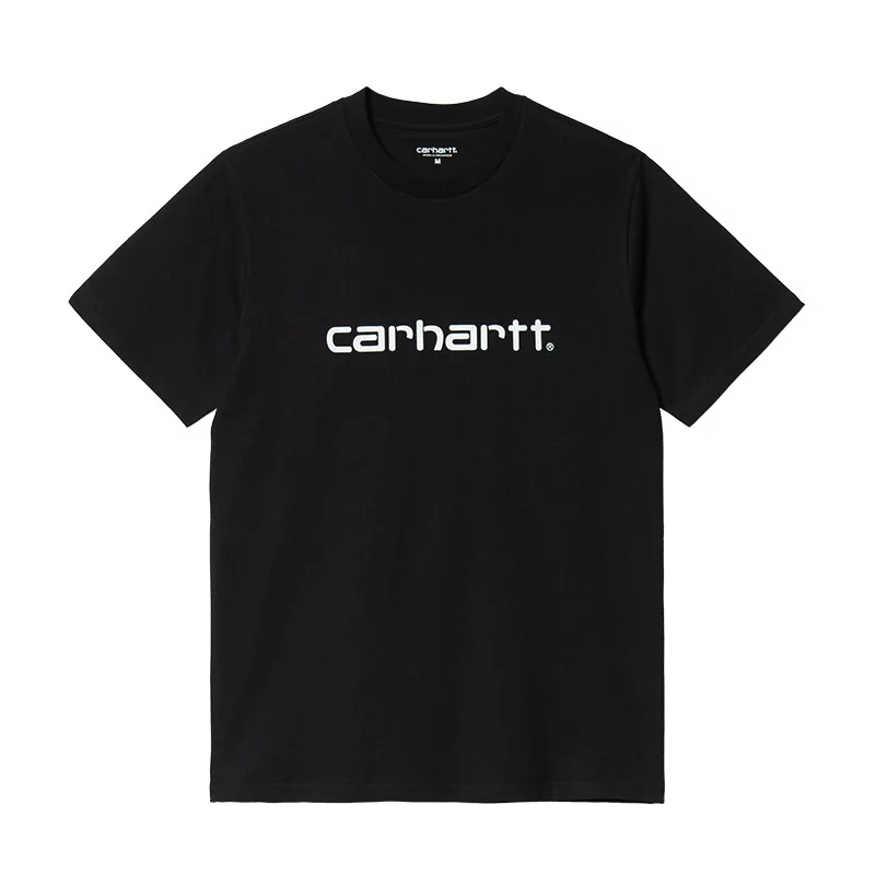 Acheter Carhartt Wip S/S Script T-Shirt 100 % Cotton Black / White - Hype Shop en ligne Sneakers & Streetwear