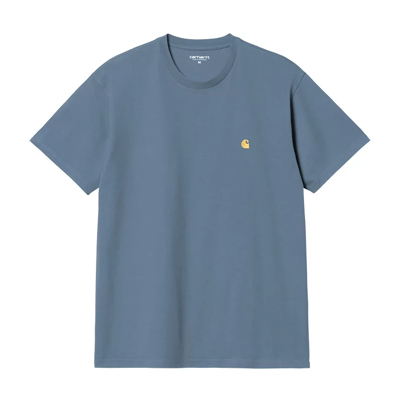 Acheter Carhartt Wip S/S Chase T-Shirt 100 % Cotton Positano / Gold - Hype Shop en ligne Sneakers & Streetwear